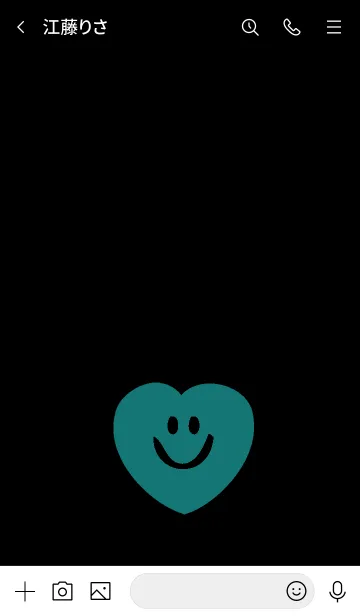 [LINE着せ替え] スマイル ハート 58の画像3