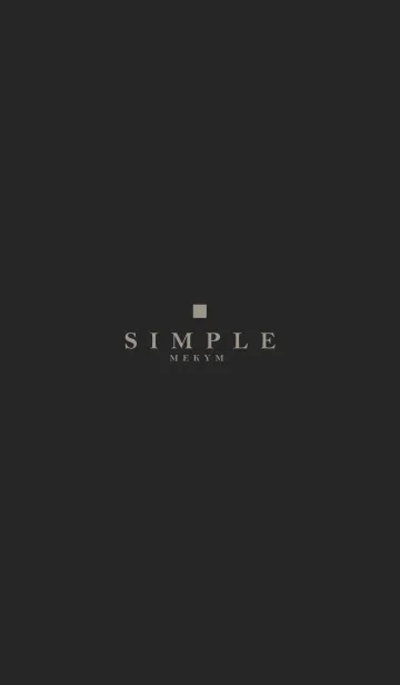 [LINE着せ替え] MATTE BLACK -SIMPLE SQUARE- 28の画像1