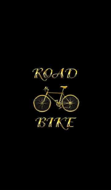 [LINE着せ替え] ROAD BIKE GOLDの画像1