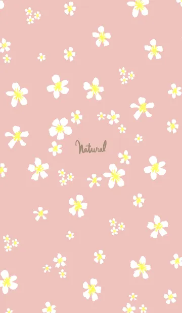 [LINE着せ替え] 白い小花が舞う2の画像1