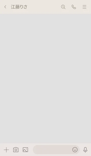 [LINE着せ替え] シンプルリボン2＊くすみグレー2の画像3