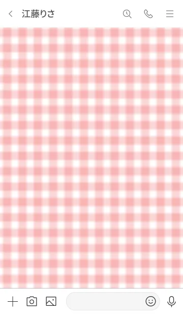 [LINE着せ替え] Gingham Check Theme ♡ -2021- 2の画像3