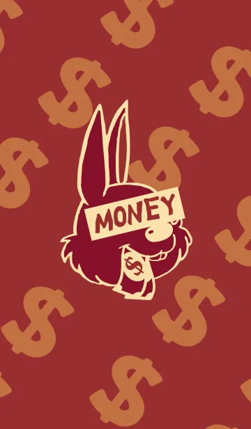 [LINE着せ替え] マネー ラビット 08の画像1