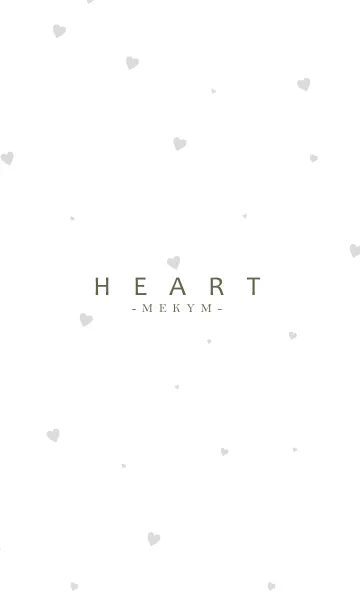 [LINE着せ替え] HEART Gray-MEKYM- 34の画像1