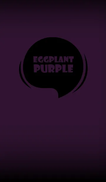 [LINE着せ替え] eggplant purple And Black Vr.7 (JP)の画像1