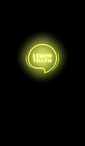 [LINE着せ替え] Lamon Yellow Neon Theme Vr.7 (JP)の画像1