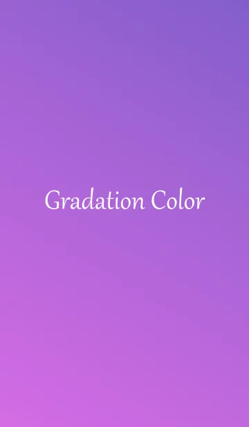 [LINE着せ替え] Gradation Color *Purple 2*の画像1