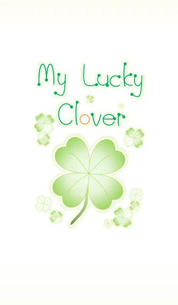 [LINE着せ替え] My Lucky Clover 3！ (Green V.4)の画像1