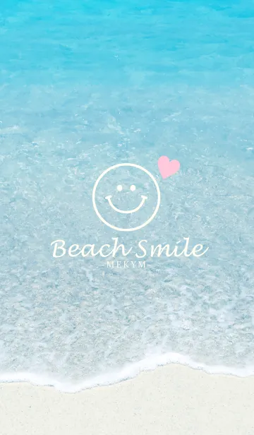 [LINE着せ替え] Love Beach Smile - MEKYM - 29の画像1
