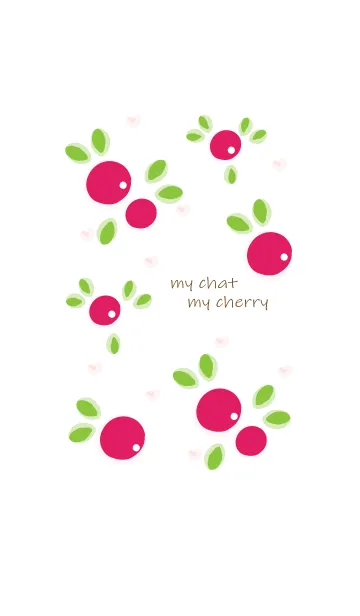 [LINE着せ替え] My chat my cherry 62の画像1