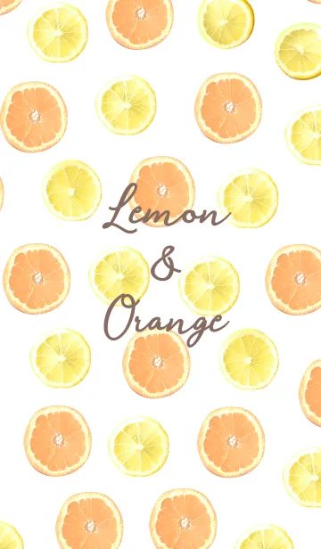 [LINE着せ替え] Orange_Lemonの画像1