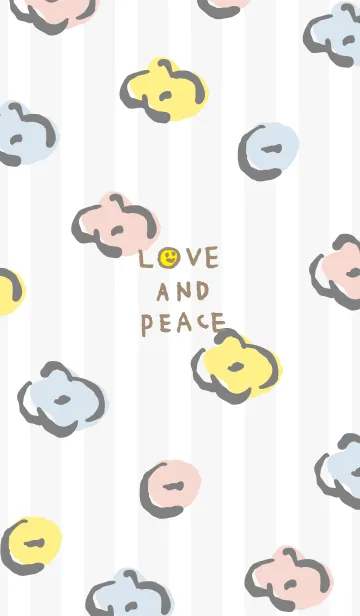 [LINE着せ替え] 手書きお花 ランダム6の画像1