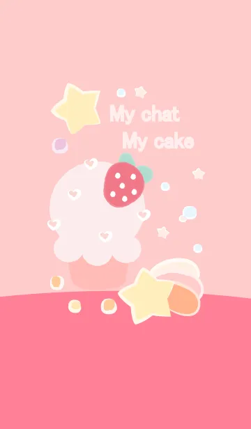 [LINE着せ替え] My chat my cake 62の画像1