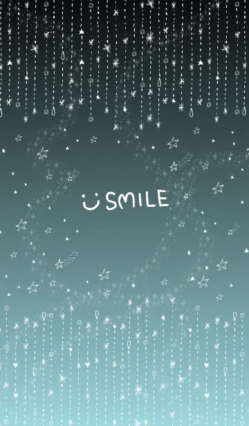 [LINE着せ替え] 星空グラデーション スマイル29の画像1