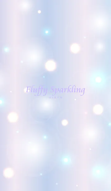[LINE着せ替え] Fluffy Sparkling - MEKYM - 20の画像1