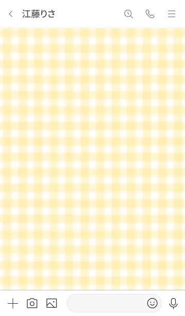 [LINE着せ替え] Gingham Check Theme ♡ -2021- 17の画像3