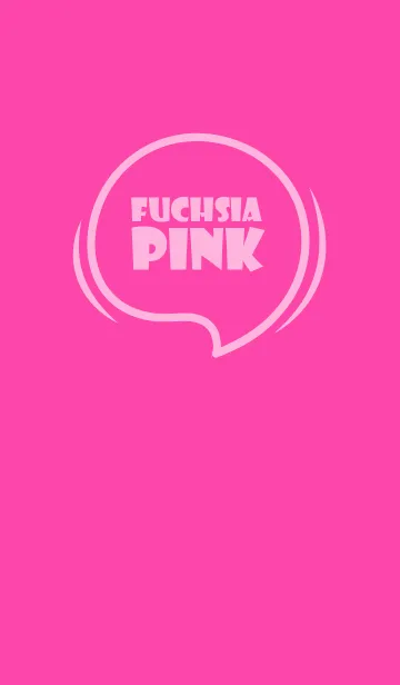 [LINE着せ替え] Love Fuchsia Pink Theme Vr.7 (JP)の画像1