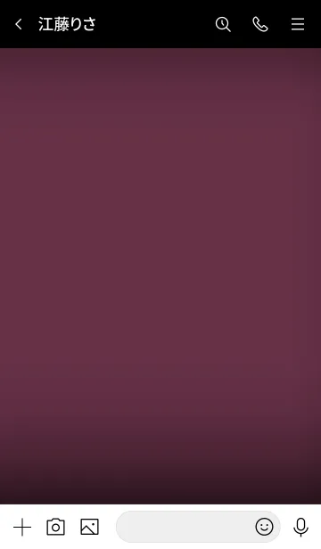 [LINE着せ替え] grape purple And Black Vr.7 (JP)の画像3