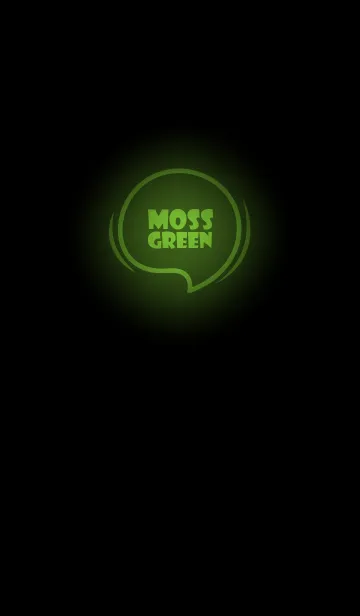 [LINE着せ替え] Moss Green Neon Theme Vr.7 (JP)の画像1