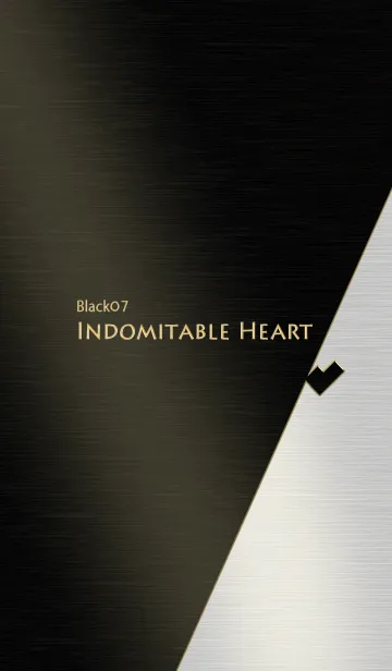 ハガネのハート/ブラック07.v2の着せ替えメイン画像