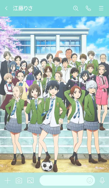 [LINE着せ替え] TVアニメ「さよなら私のクラマー」Vol.1の画像3