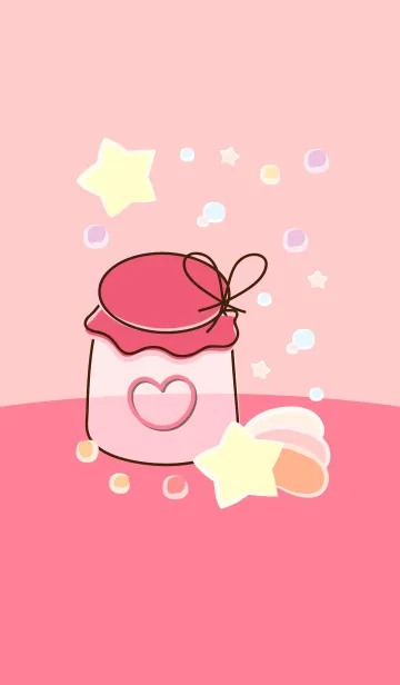 [LINE着せ替え] Little jar little heart 27の画像1