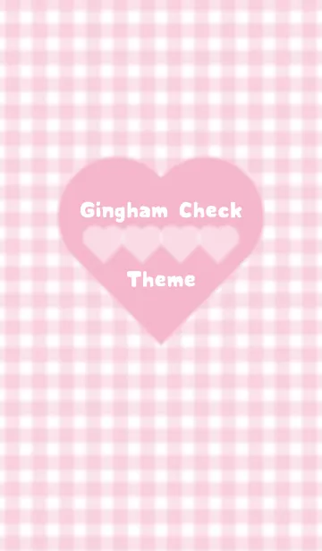[LINE着せ替え] Gingham Check Theme ♡ -2021- 10の画像1