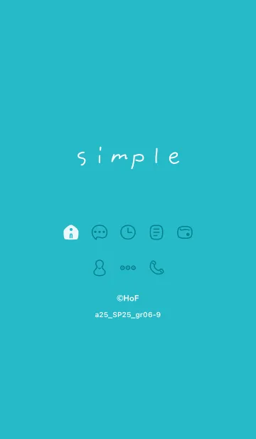 [LINE着せ替え] a25.25_グリーン6-9の画像1