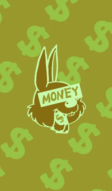 [LINE着せ替え] マネー ラビット 010の画像1