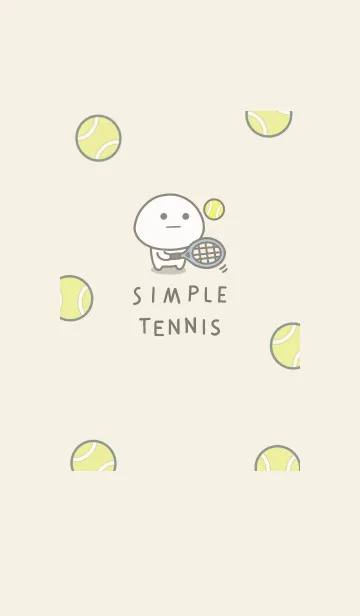 [LINE着せ替え] だいふくまる☆tテニス着せ替え。の画像1