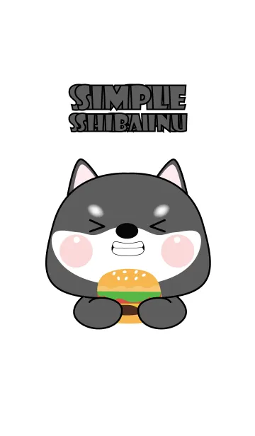 [LINE着せ替え] So Pretty Black Shiba Inu Theme (JP)の画像1
