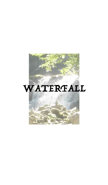 [LINE着せ替え] WATERFALL 滝の画像1