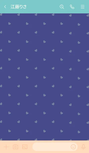 [LINE着せ替え] ミニ ハート 026の画像3