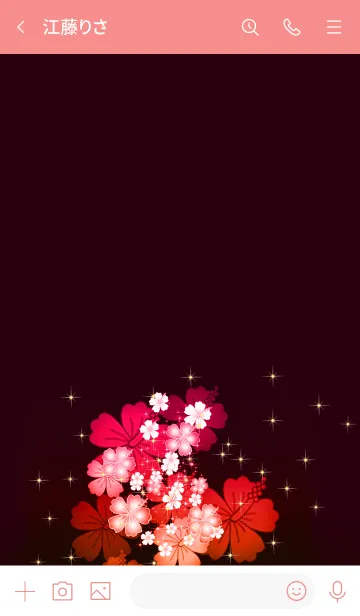 [LINE着せ替え] ビビッドカラー♡ハワイ＊ALOHA+195の画像3