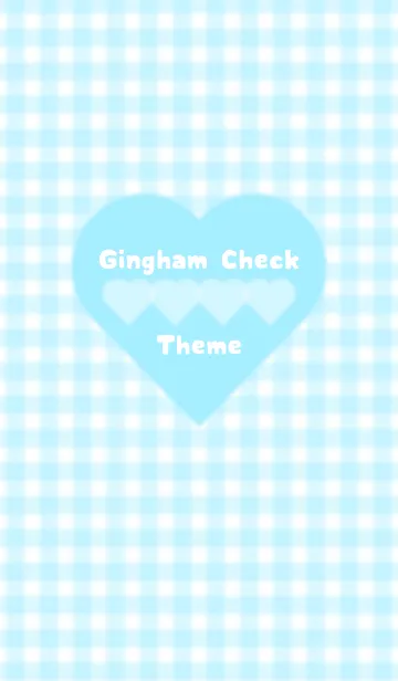 [LINE着せ替え] Gingham Check Theme ♡ -2021- 39の画像1