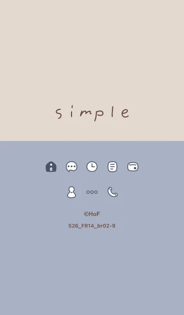 [LINE着せ替え] 526_14_ホワイトアッシュ ブラウン2-9の画像1