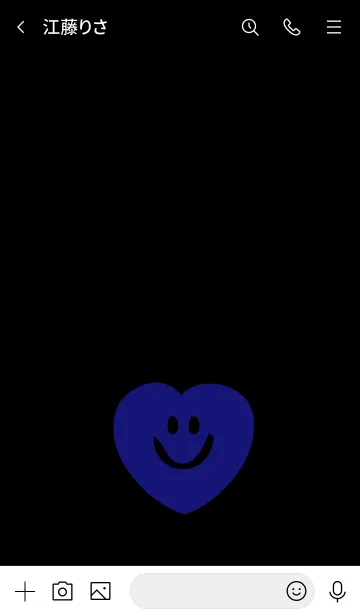 [LINE着せ替え] スマイル ハート 60の画像3
