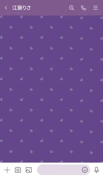 [LINE着せ替え] ミニ ハート 027の画像3