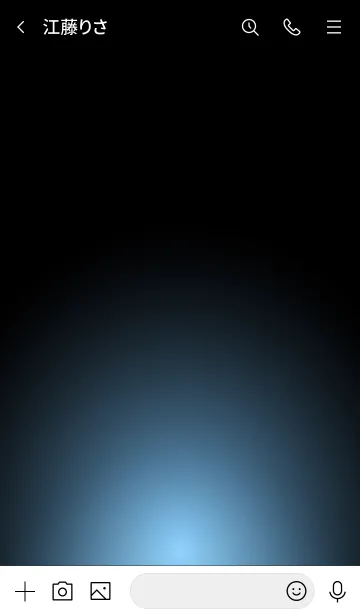 [LINE着せ替え] AQUATINT BLUE LIGHT ICON THEMEの画像3