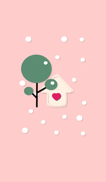 [LINE着せ替え] sweet home with sweet heart 92の画像1