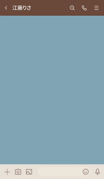 [LINE着せ替え] a26_07_シアン ブラウン2-9の画像3