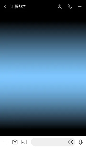 [LINE着せ替え] AQUATINT BLUE ICON THEME -MEKYM-の画像3