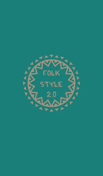 [LINE着せ替え] Folk Style 2.0の画像1