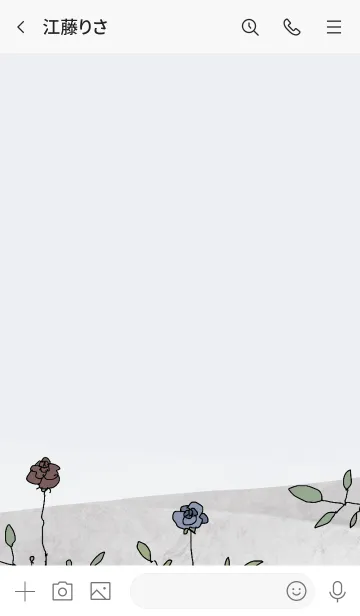 [LINE着せ替え] Salty flowerの画像3