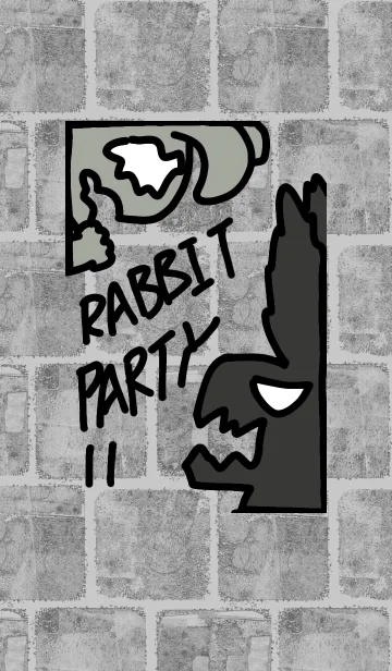 [LINE着せ替え] rabbit party11の画像1