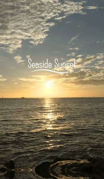 [LINE着せ替え] Seaside Sunset Hawaiiの画像1