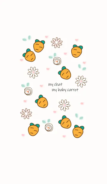 [LINE着せ替え] Baby carrot 5 :)の画像1