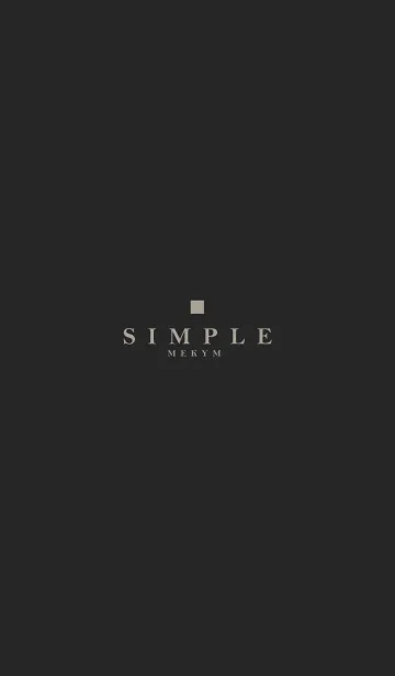 [LINE着せ替え] MATTE BLACK -SIMPLE SQUARE- 31の画像1