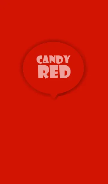 [LINE着せ替え] Love Candy Red Button Theme V.4 (JP)の画像1