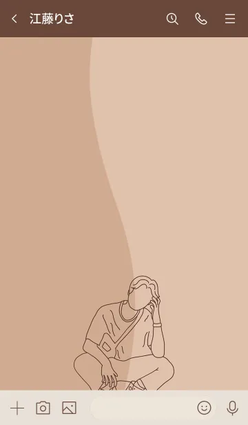 [LINE着せ替え] Minimal boysの画像3